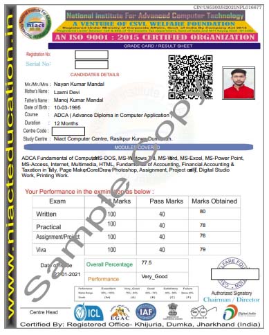 Marksheet-sample